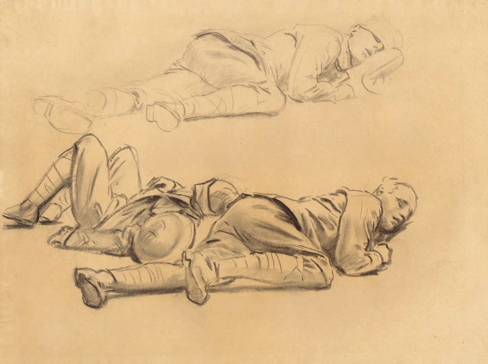 Studies for ‘Gassed’ II