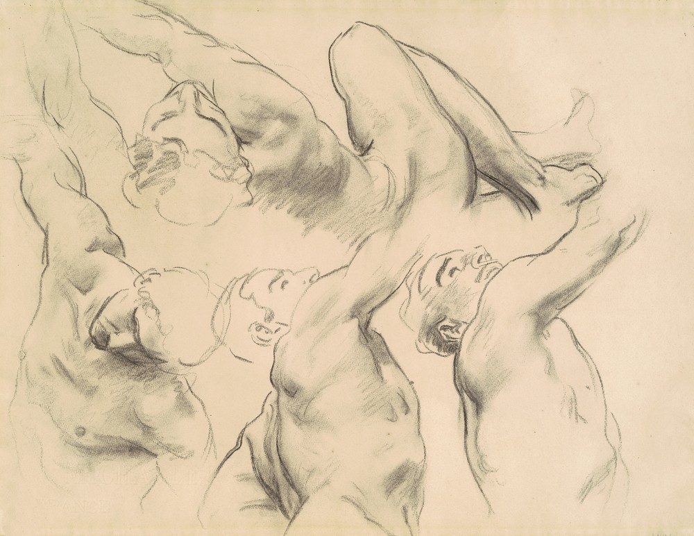 Studies for ‘Heaven’ and ‘Hell’