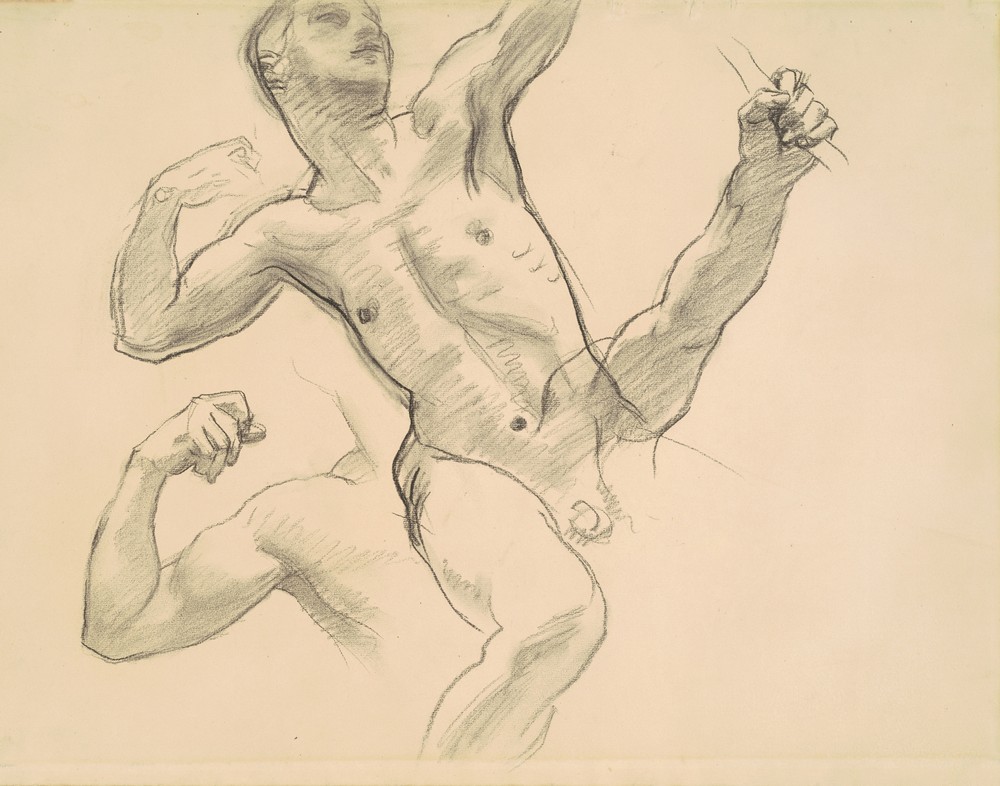 Studies of Achilles for ‘Chiron and Achilles’