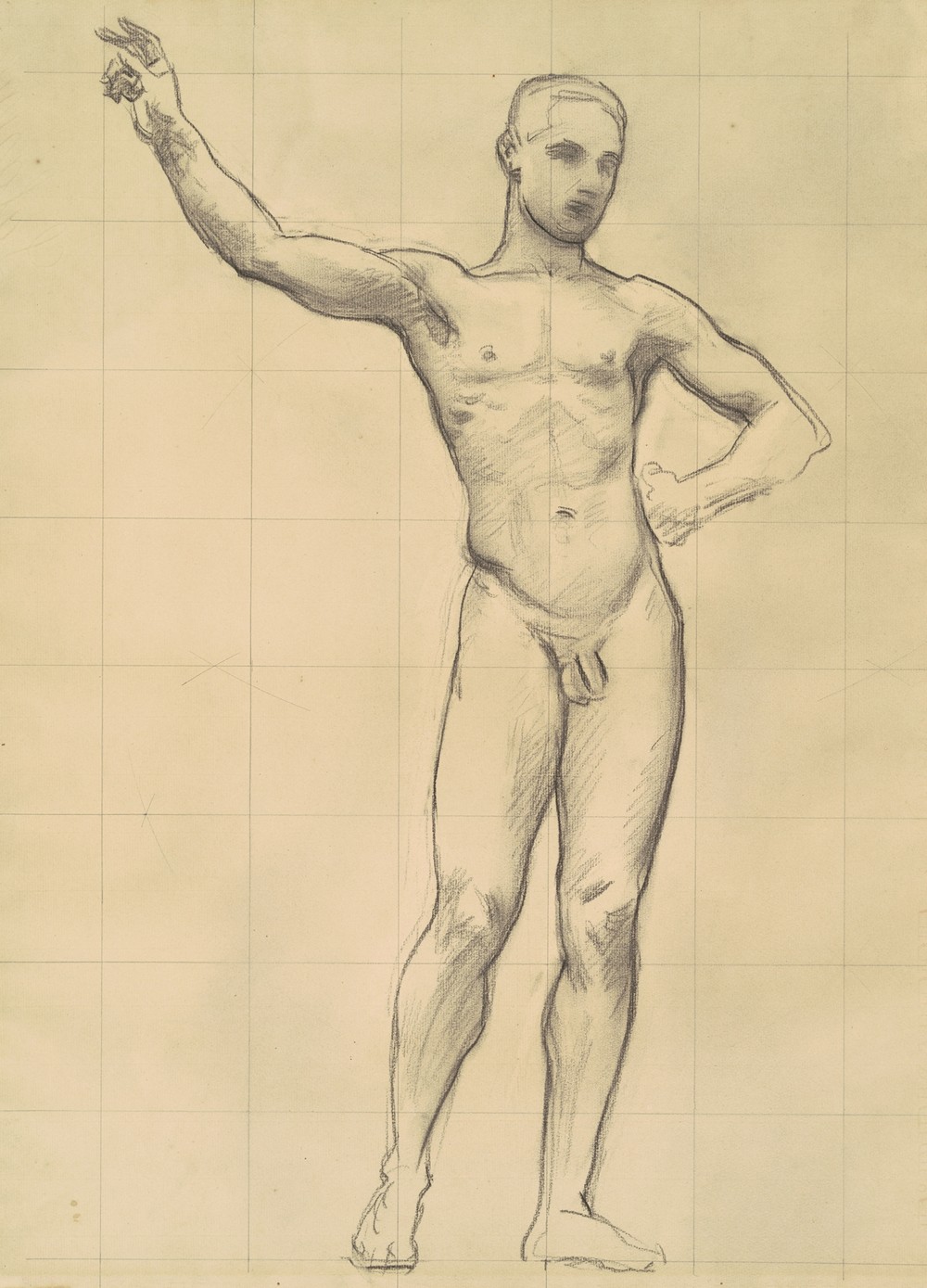 Study of Apollo for ‘Apollo and the Muses’ II (c. 1921)