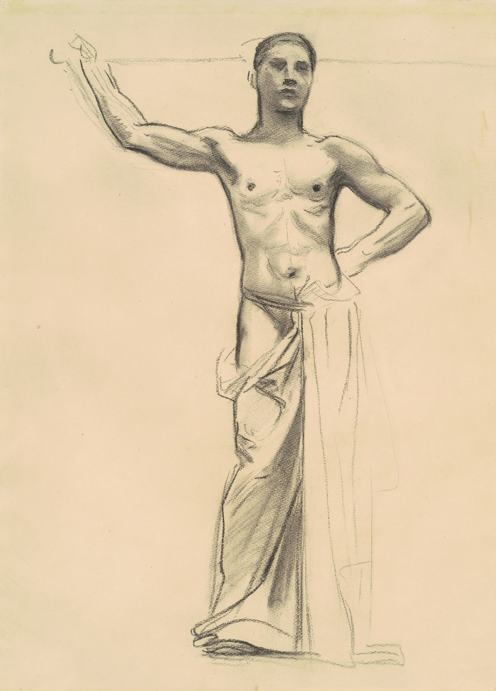 Study of Apollo for ‘Apollo and the Muses’ (c. 1921)