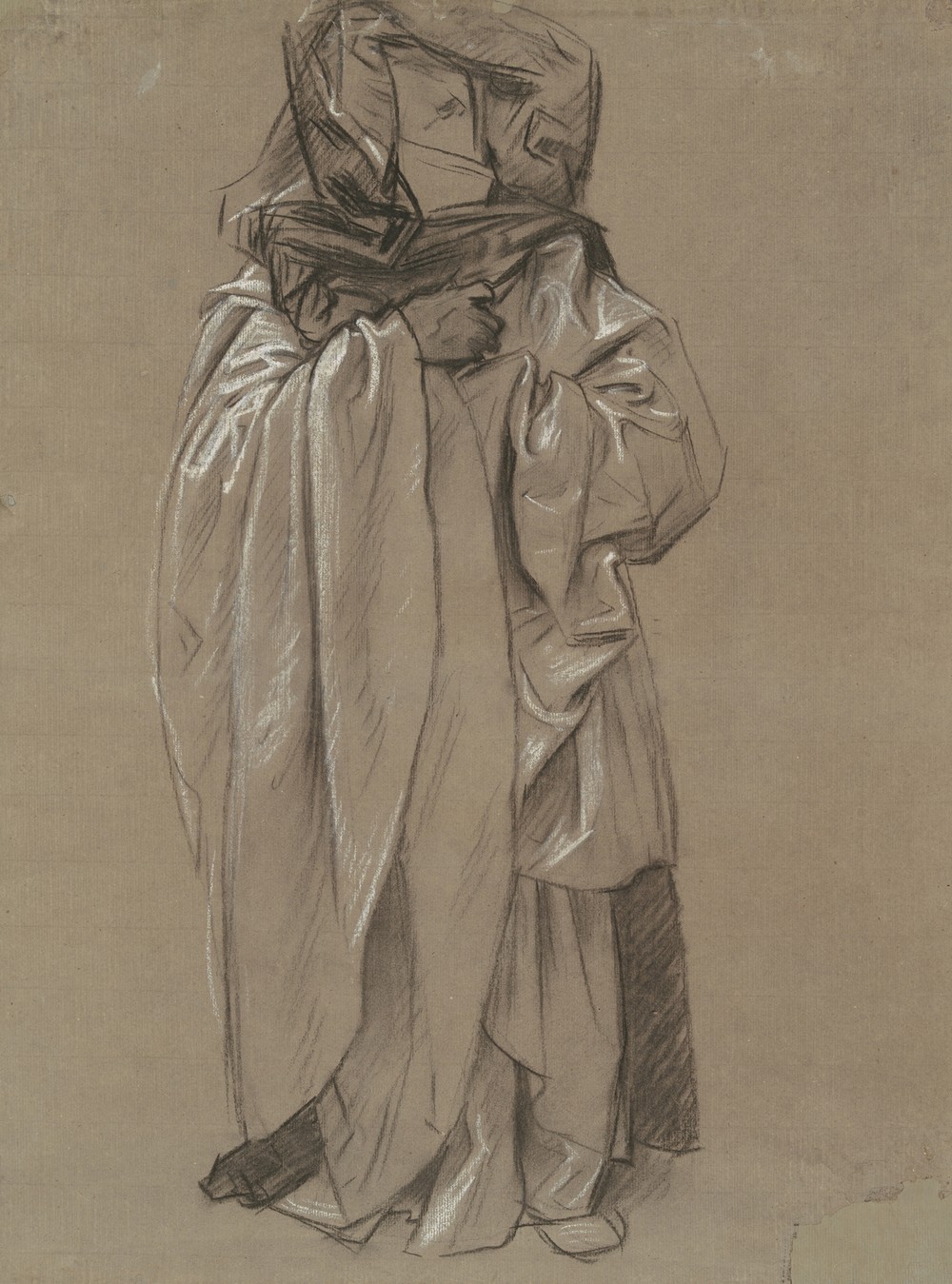 Study of Ezekiel for ‘Frieze of Prophets’