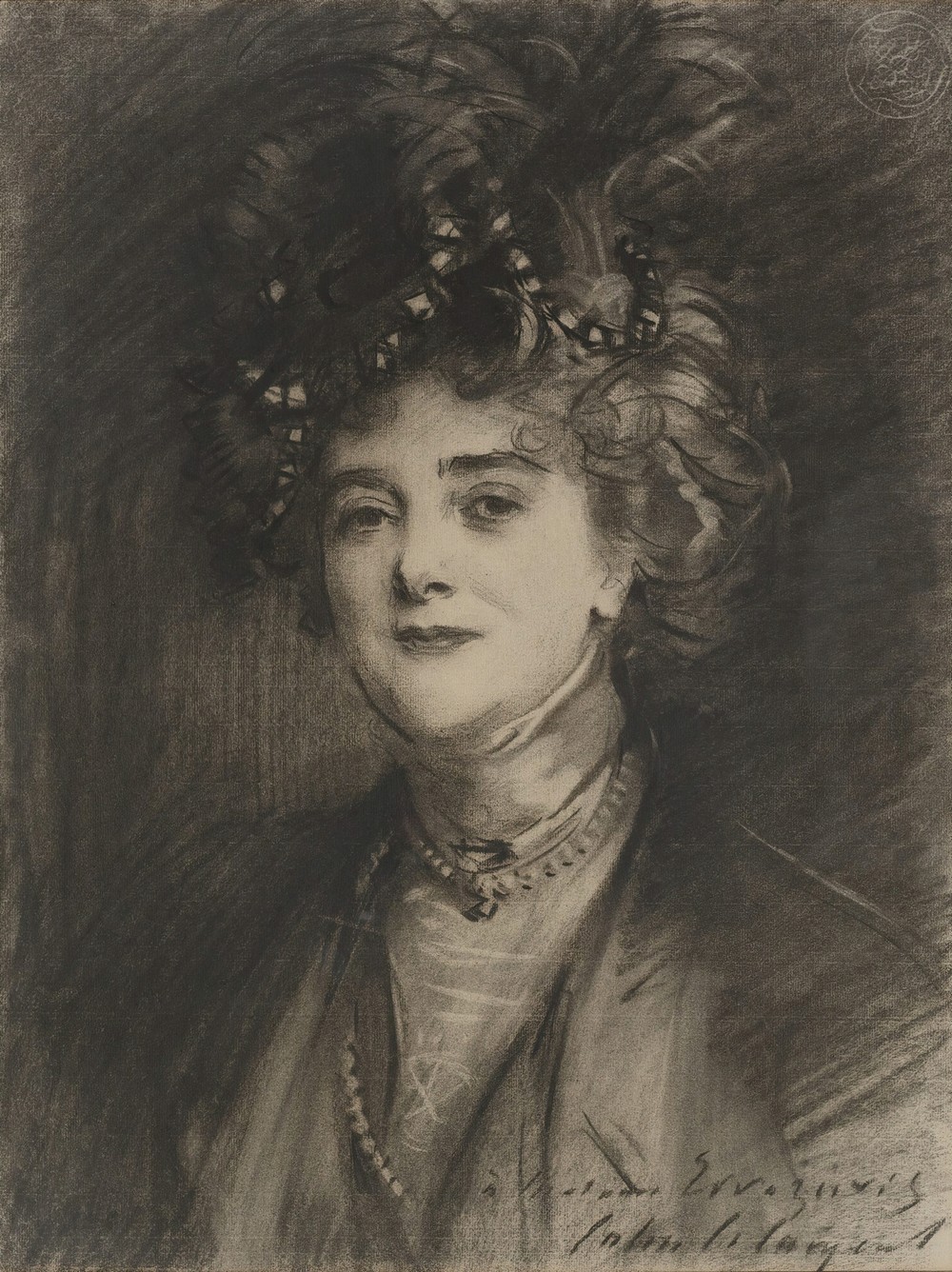 Portrait Of Eugenia Errázuriz (ca 1905)
