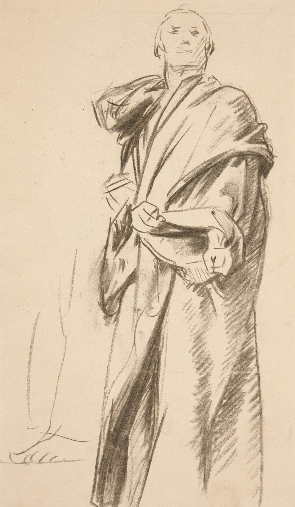 Draped Standing Figure