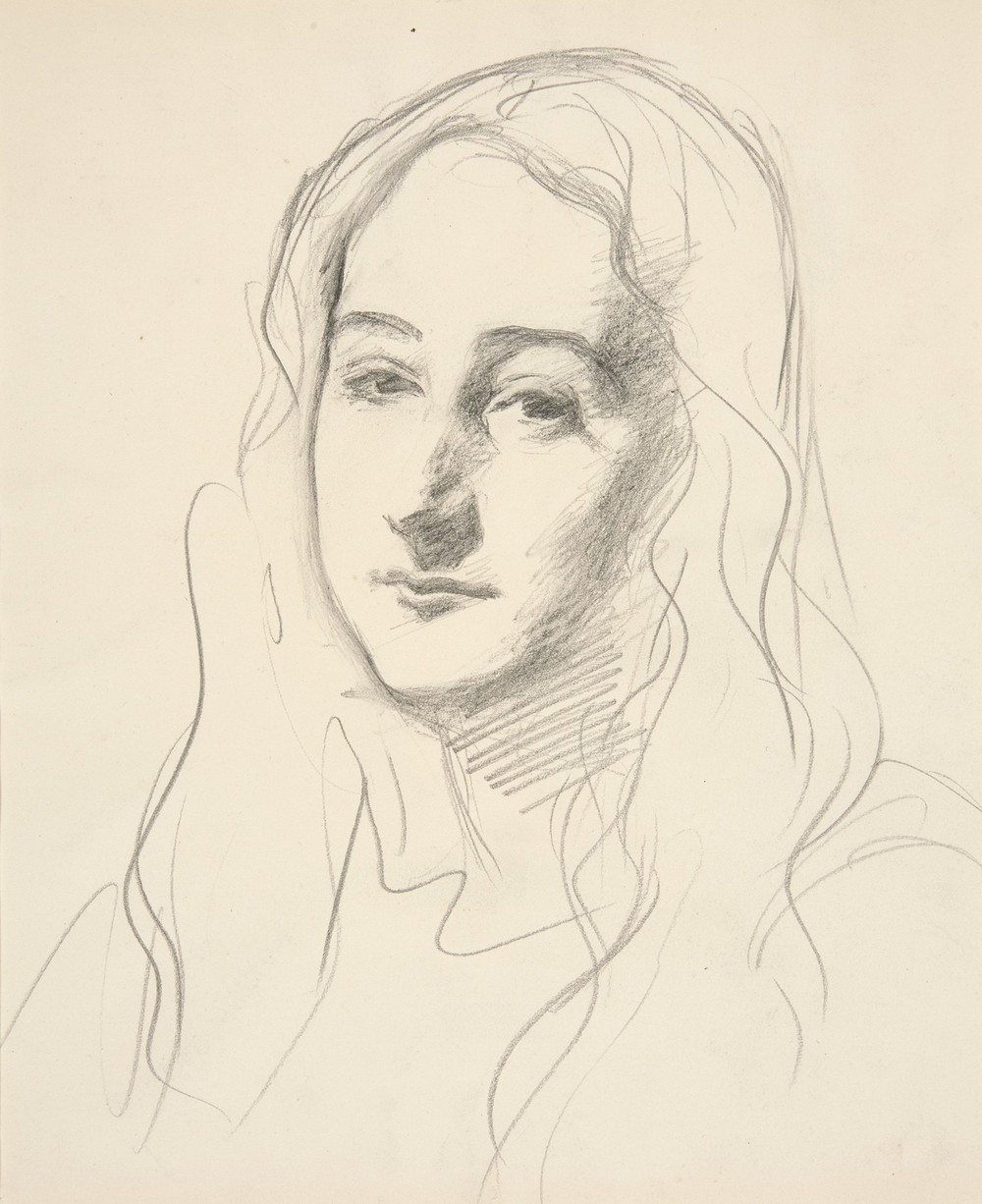 Head of a Young Woman