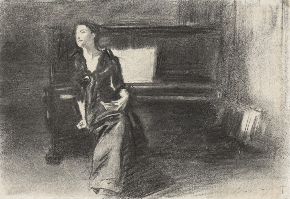Lady at the Piano