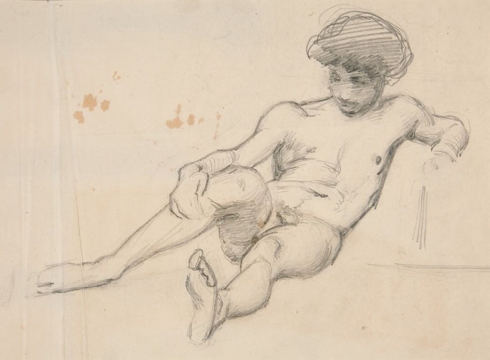 Reclining Nude Figure