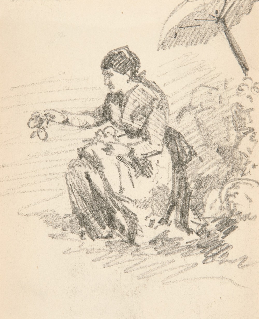 Seated Figure of a Woman