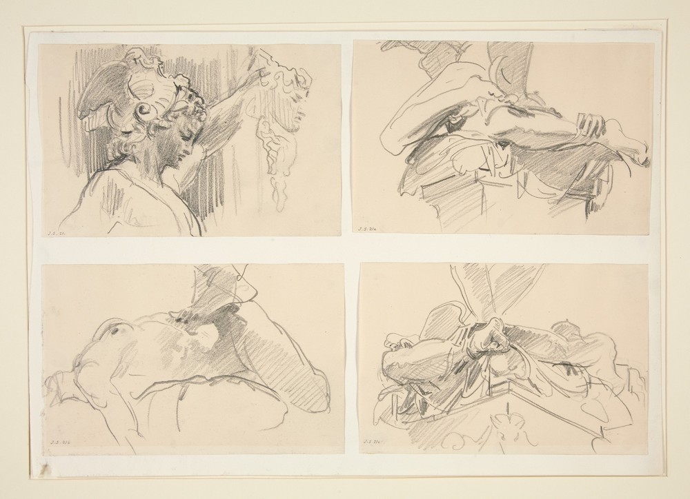 Studies of Cellini’s Perseus and Medusa