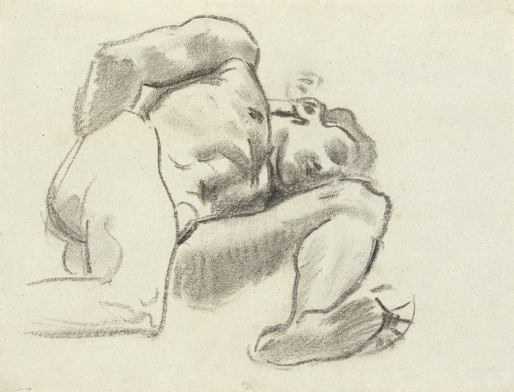 Study for Prometheus, rondel, Rotunda, Museum of Fine Arts Boston (ca. 1917–21)