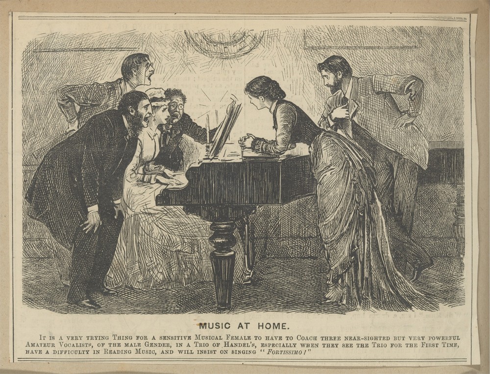 Music at home (circa 1874 –80)