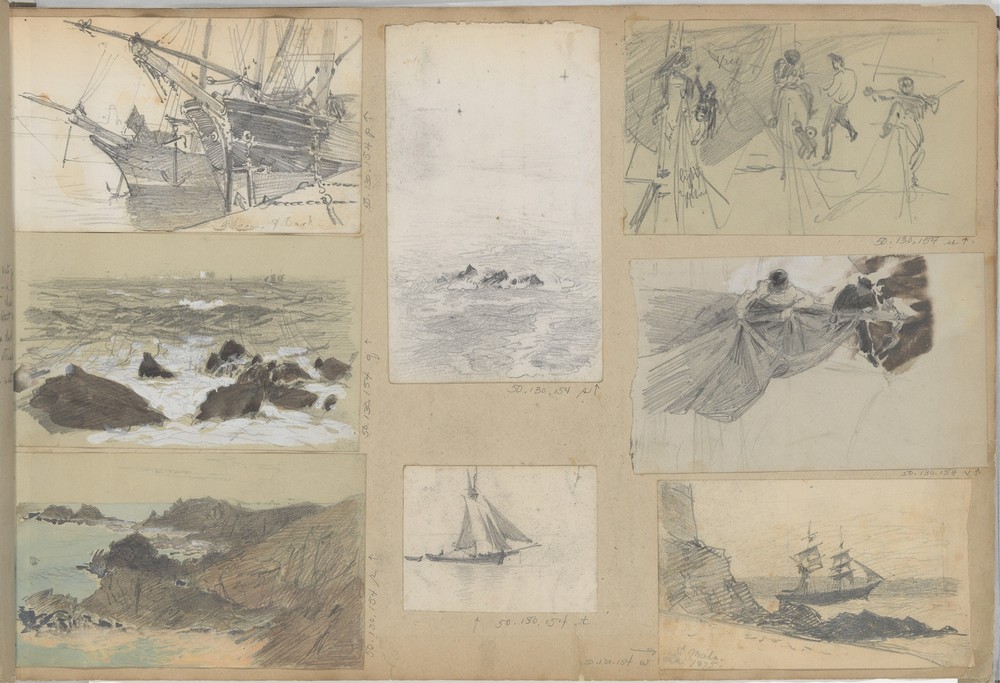 Scrapbook (circa 1874 –80)