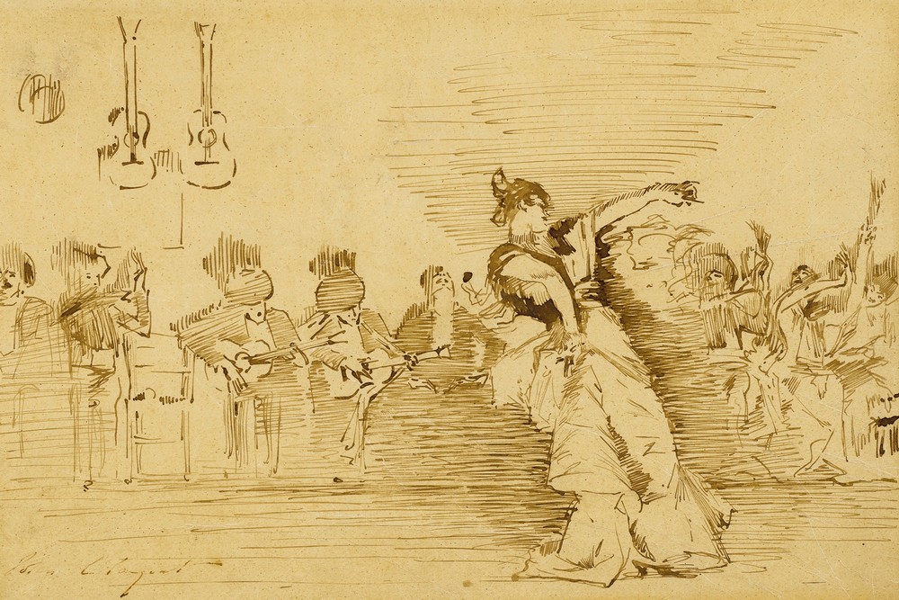 Sketch after ‘El Jaleo’