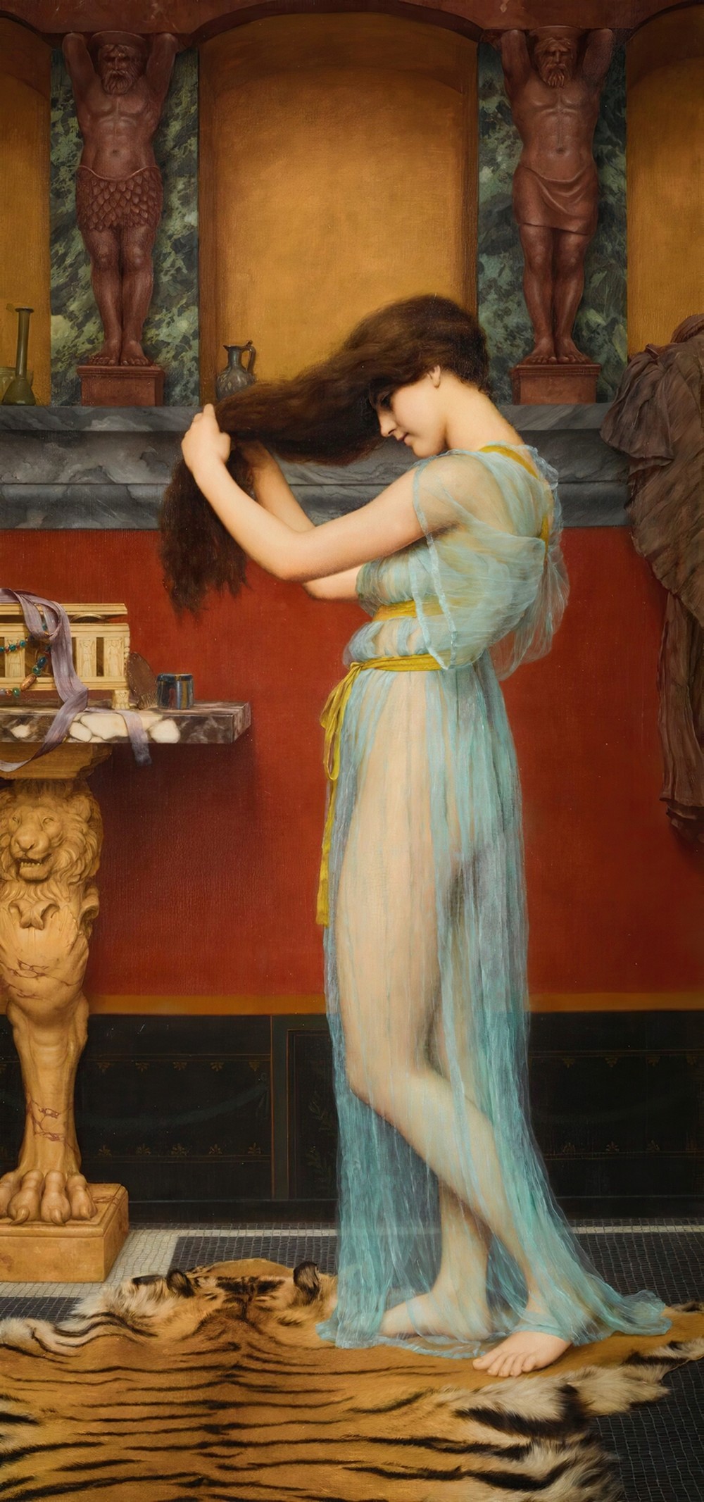 Preparing For The Bath