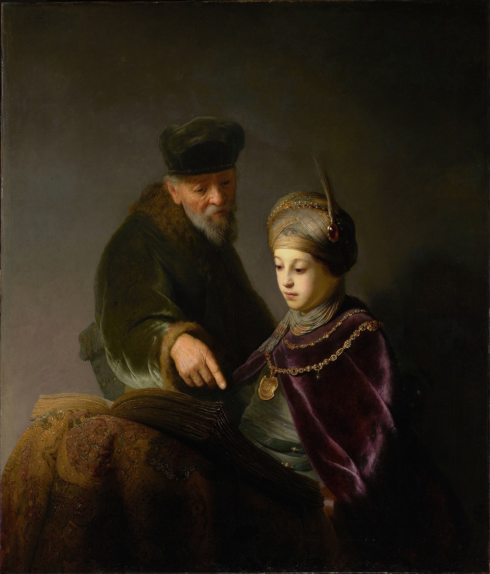 A Young Scholar and his Tutor (about 1629–1630)