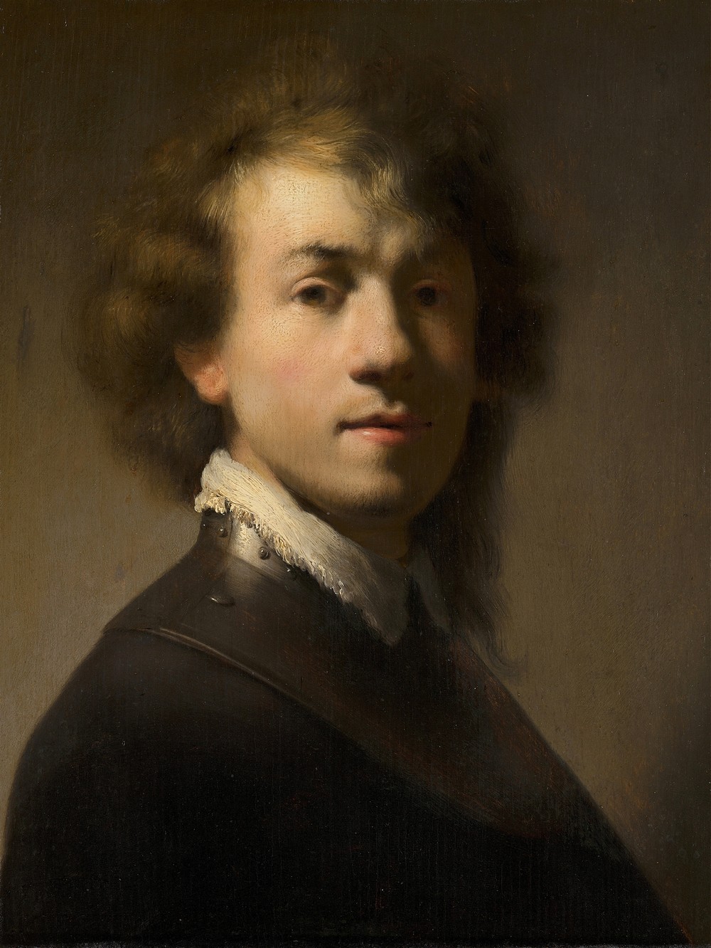 Portrait of Rembrandt with a Gorget (after c. 1629)