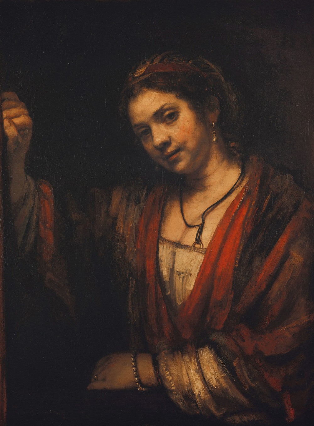 Portrait of Hendrickje Stoffels (circa 1656)