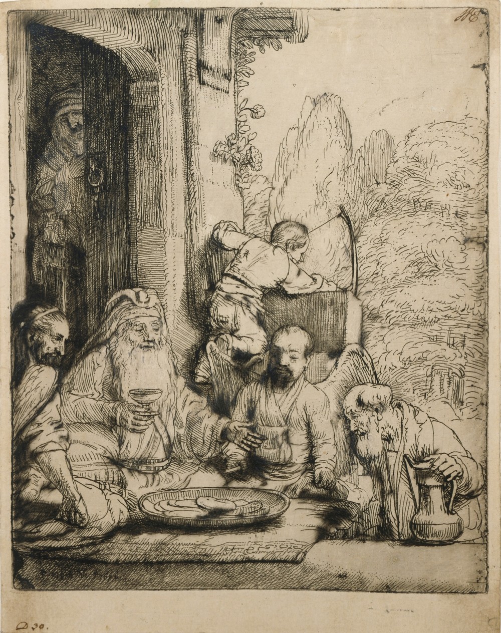Abraham Entertaining the Angels