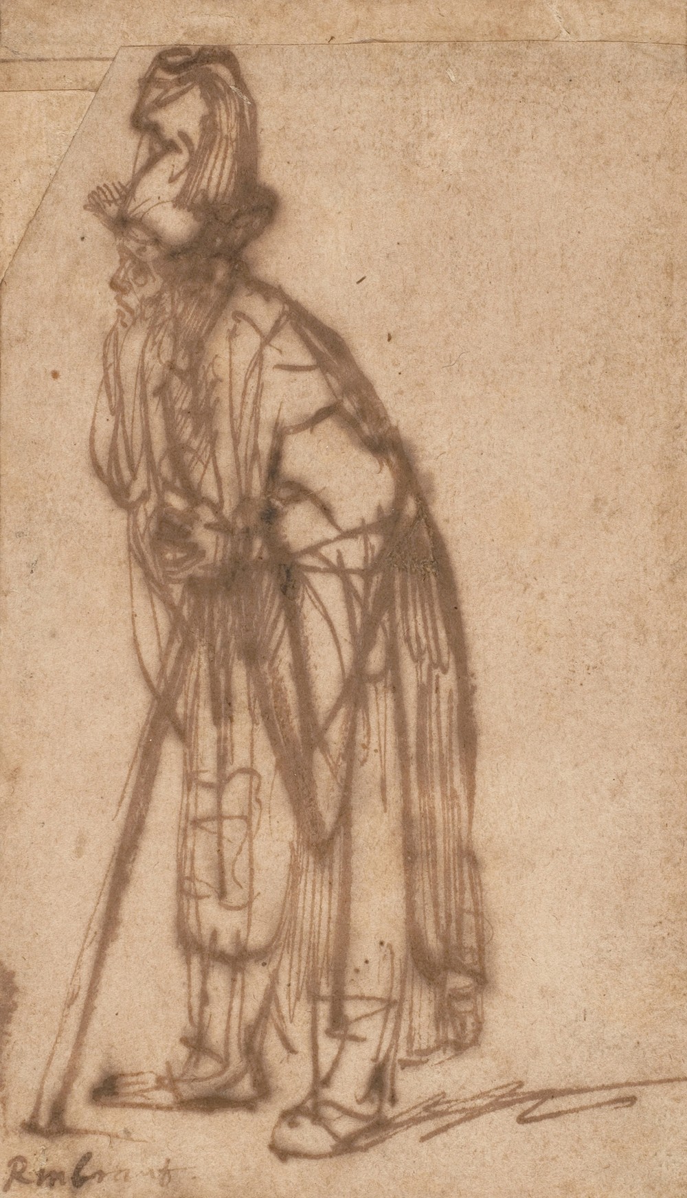 Old Man Leaning on a Stick (1632–35)
