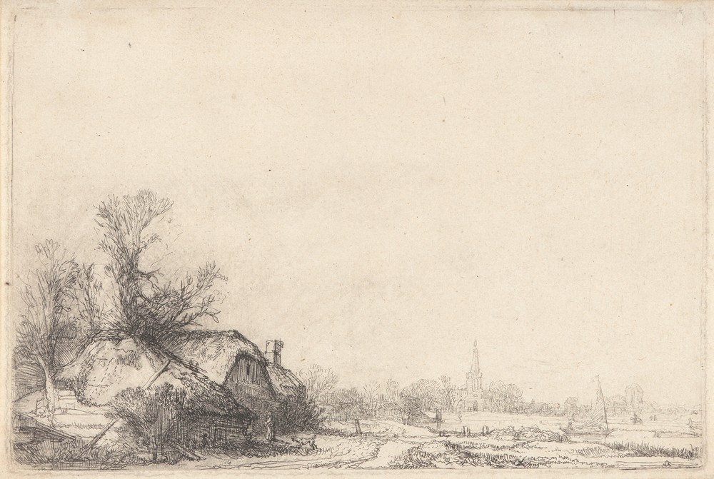 Cottage beside a Canal (ca. 1645)