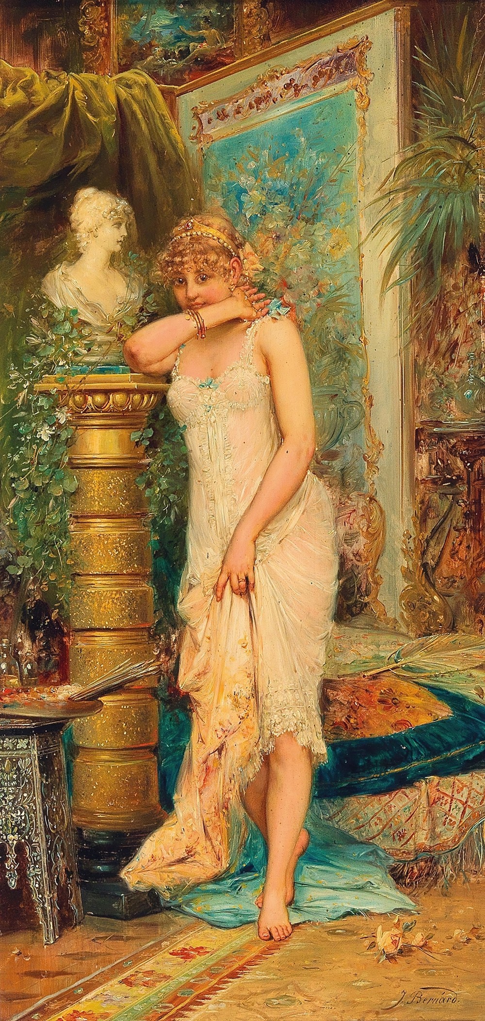 In the Atelier, The Shy Model