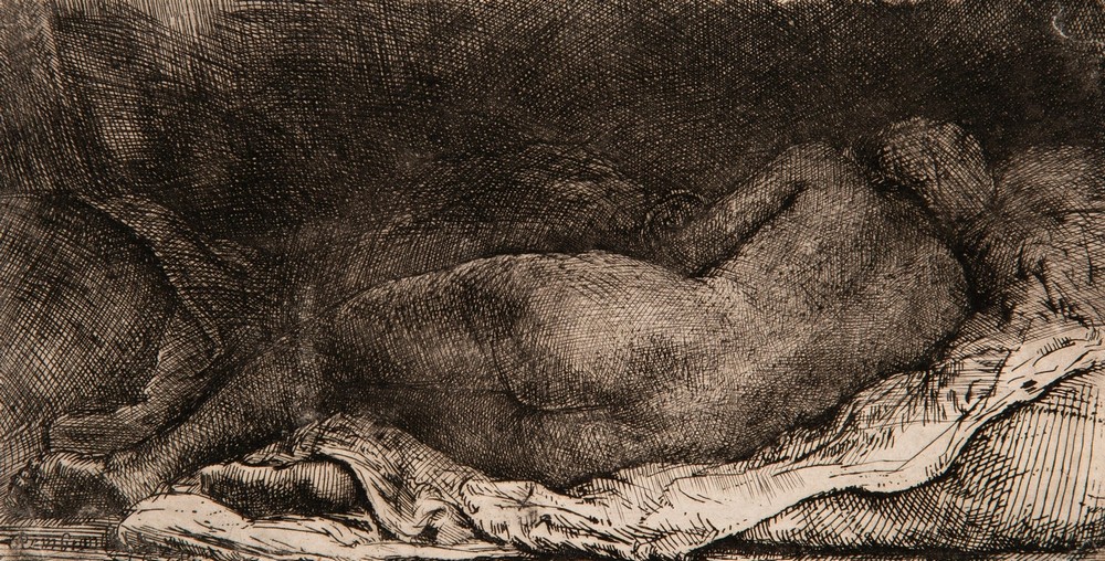 Reclining female nude