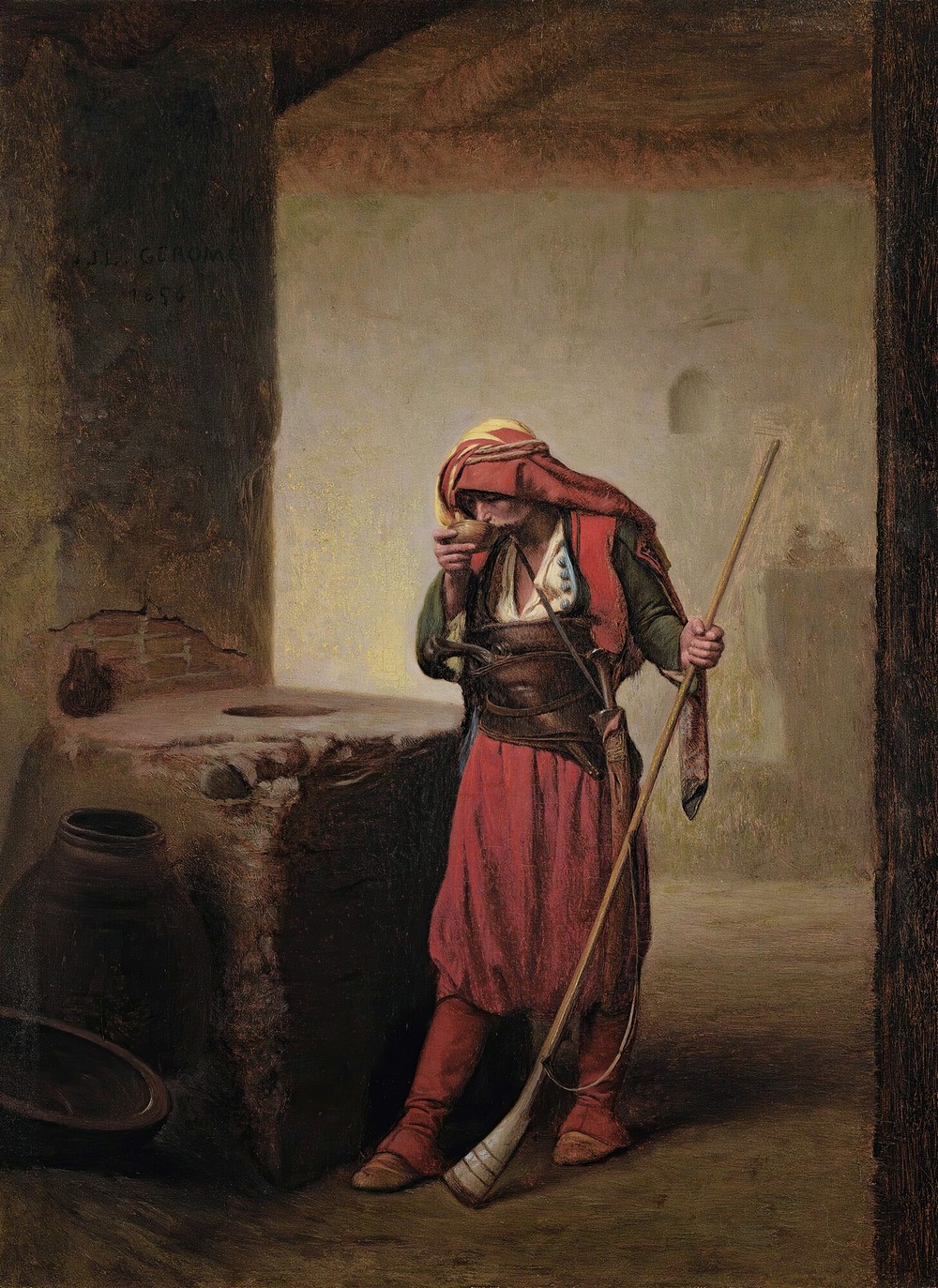 Arnaut Drinking
