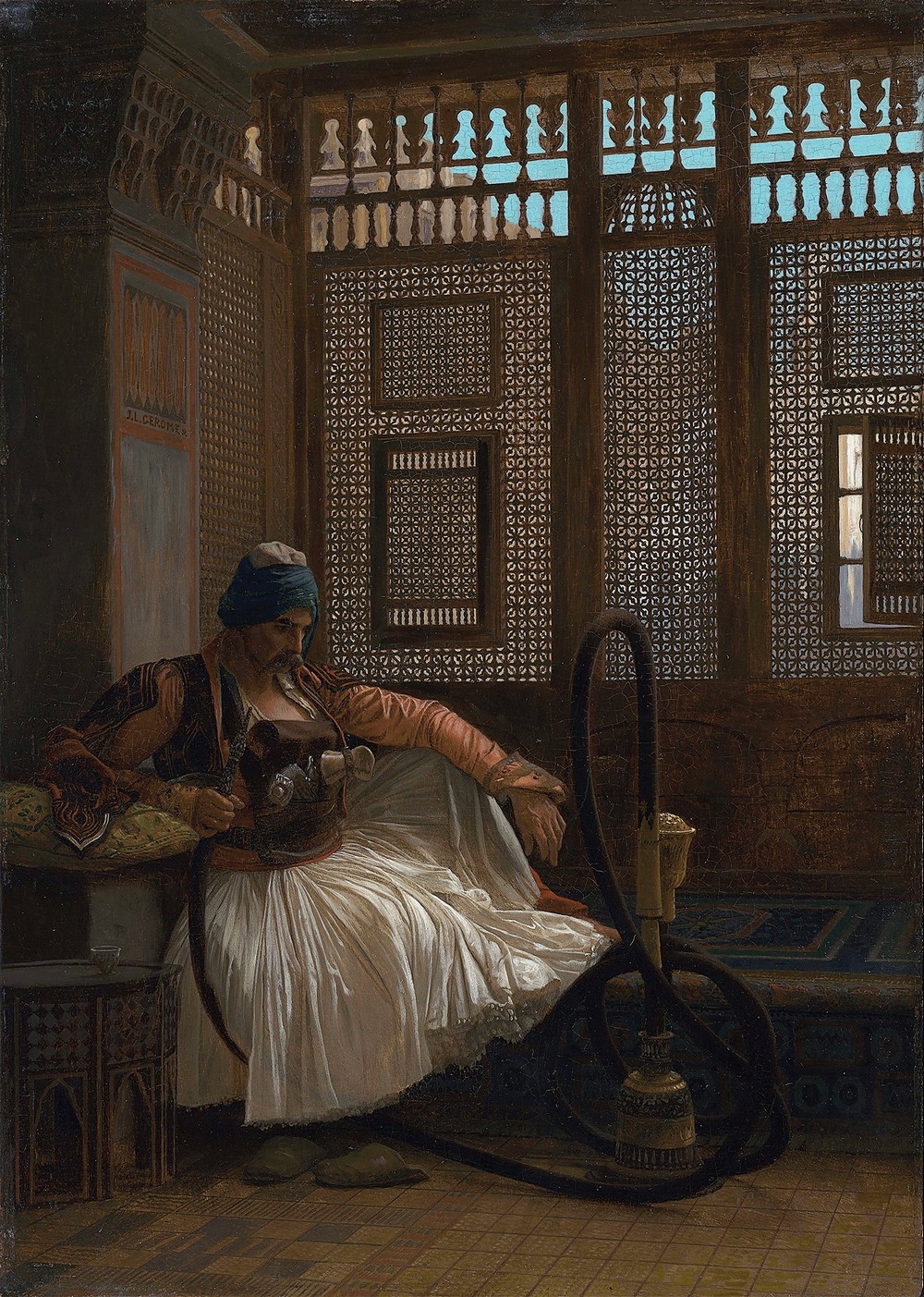 Arnaut fumant