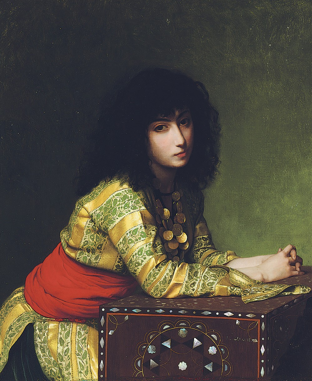 Egyptian girl (circa 1877)