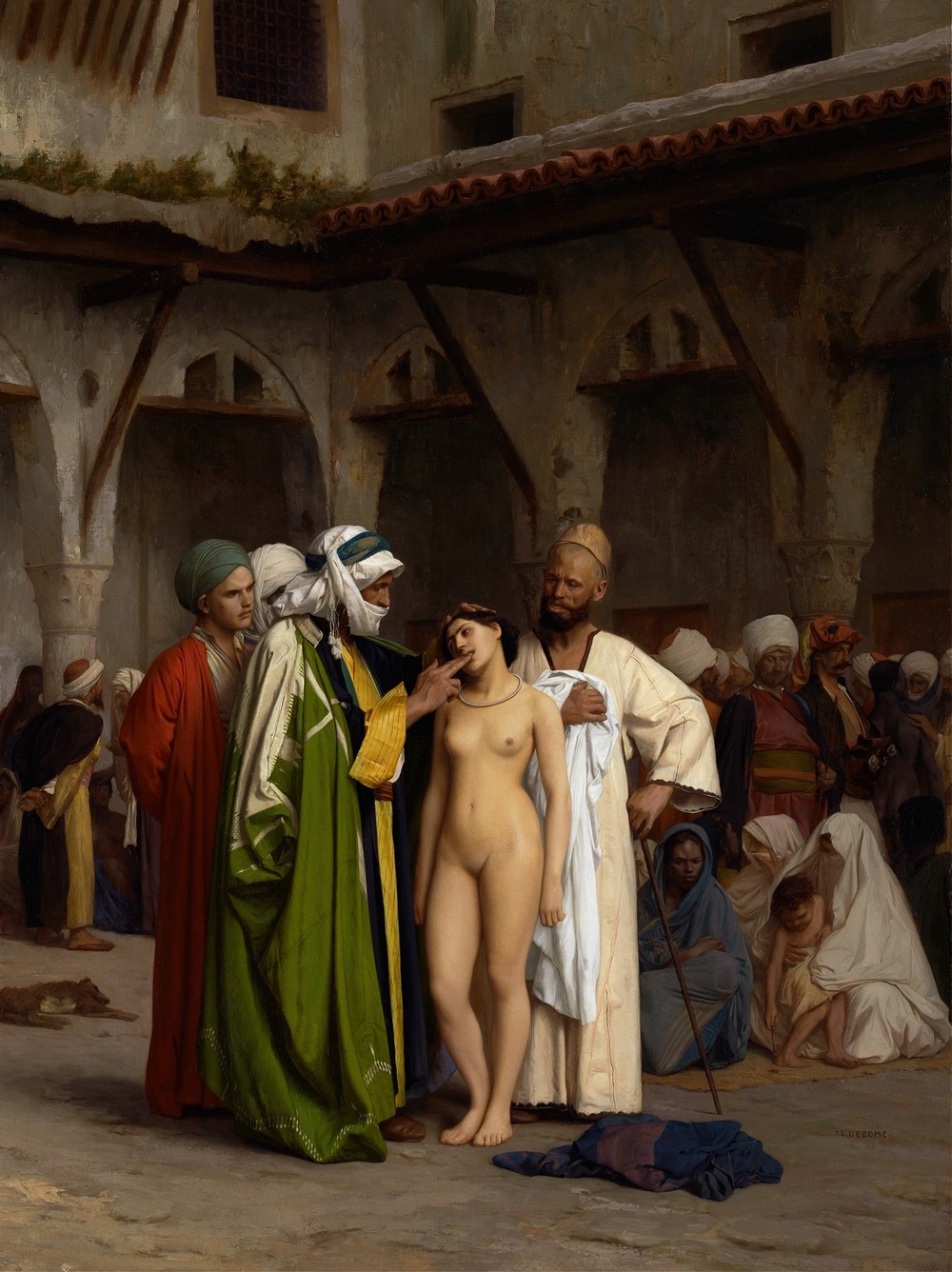 The Slave Market (circa 1866)