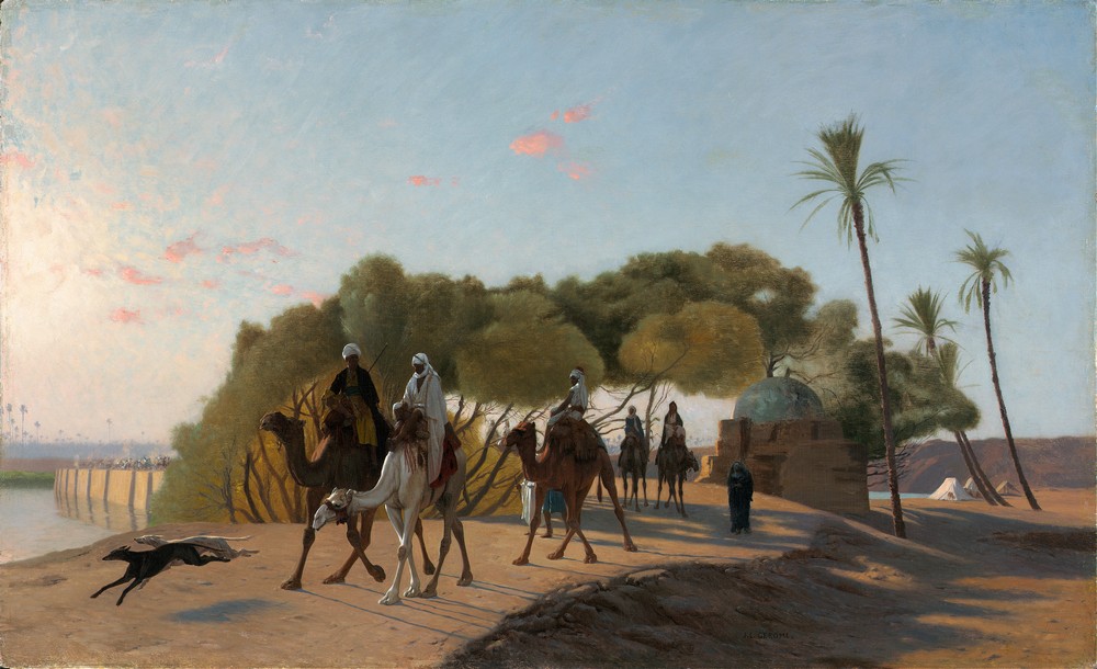 Leaving the Oasis (1880s)