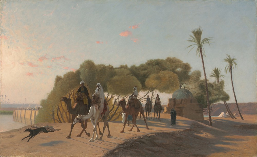 Leaving the Oasis (1880s)