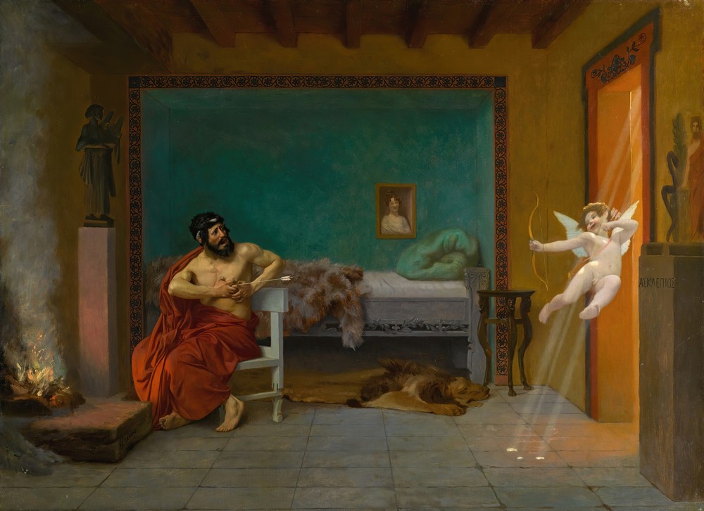 Cupid Runs out the Door