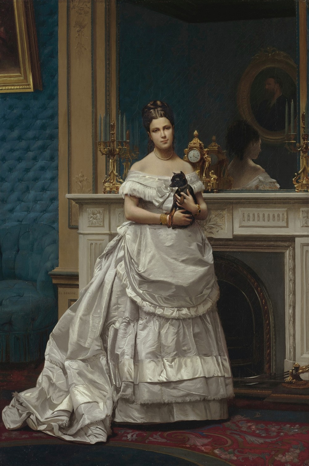 Portrait of Marie-Anne d’Escoubleau de Sourdis, Madame Charles-Joachim Lefèvre (1853-1938)