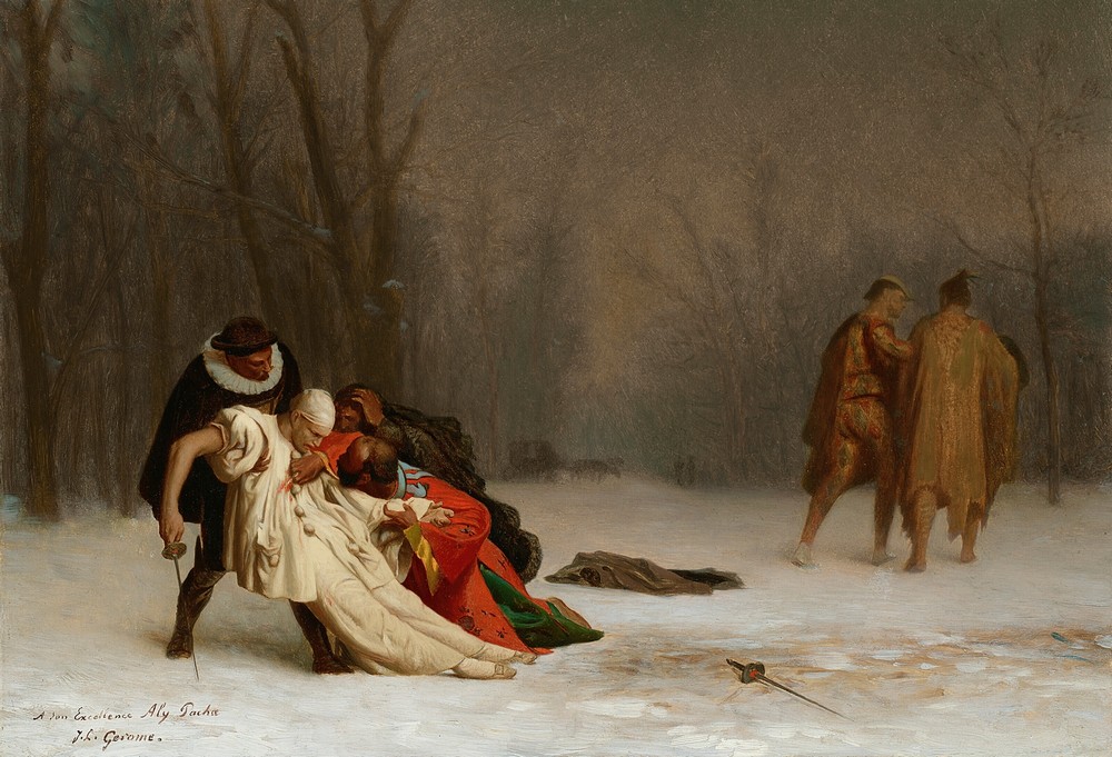 Sortie du bal masqué
