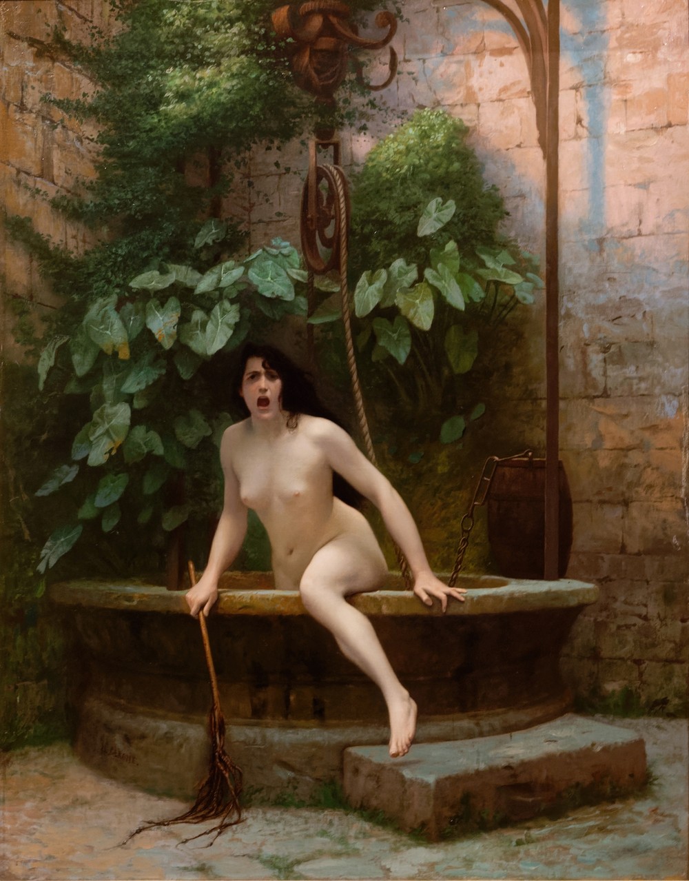 Truth Coming Out of Her Well to Shame Mankind