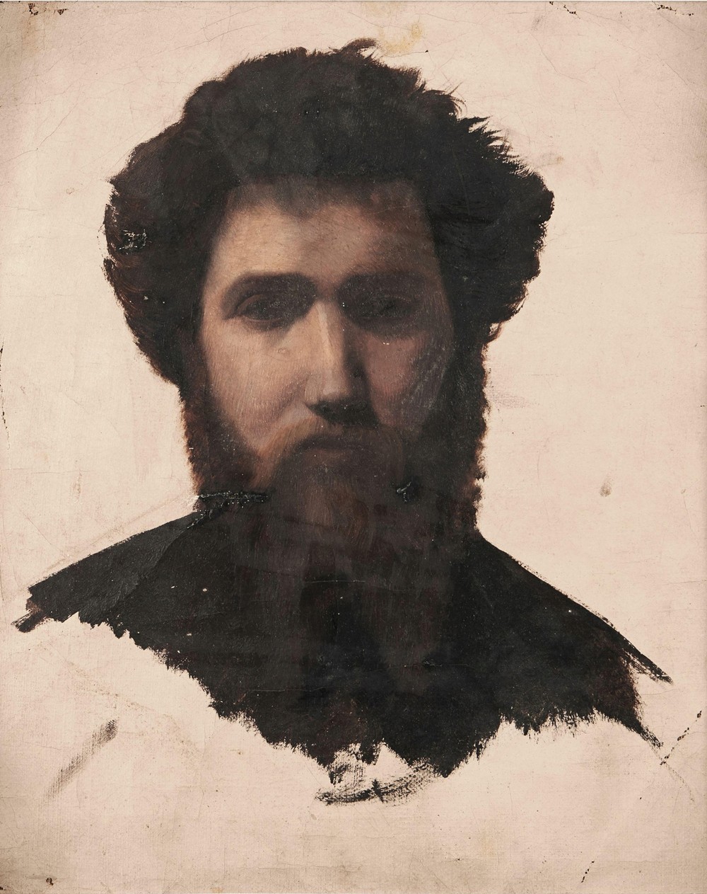 Head of a peasant, from the front