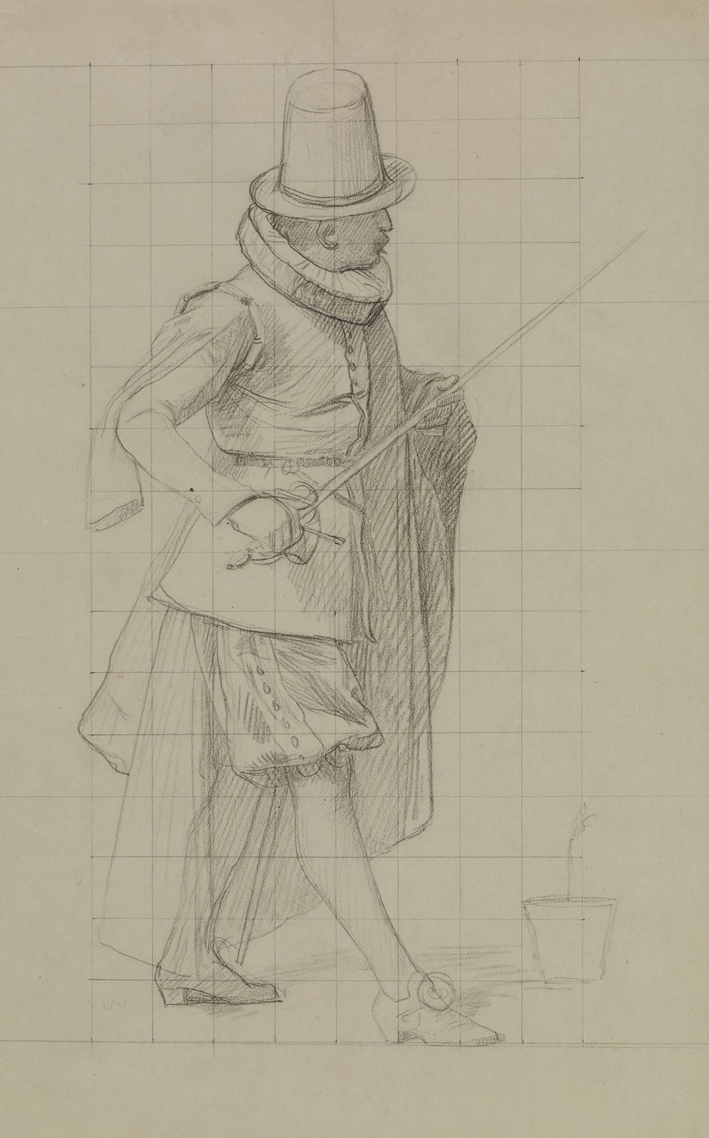 Study for ‘The Tulip Folly’