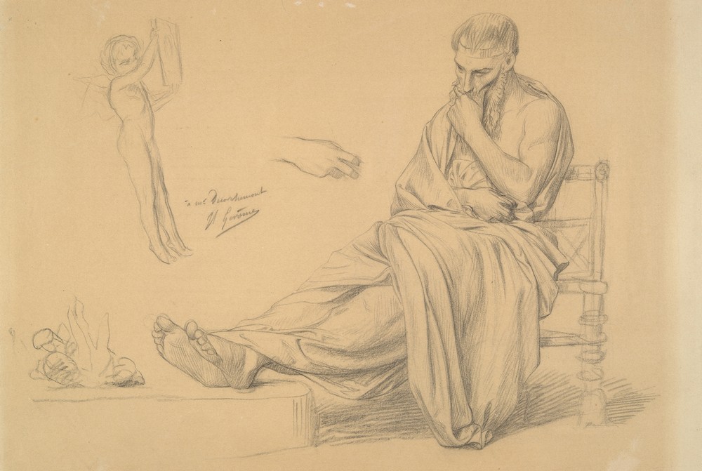 Study for Anacreon Cycle (ca. 1881)