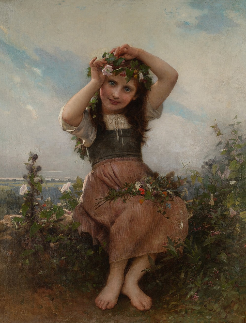 A Crown of Wildflowers