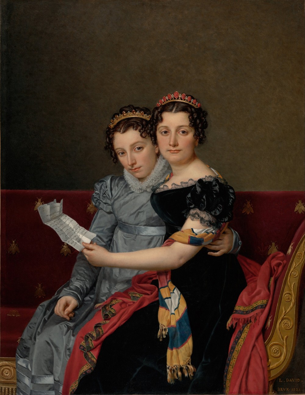 The Sisters Zénaïde And Charlotte Bonaparte