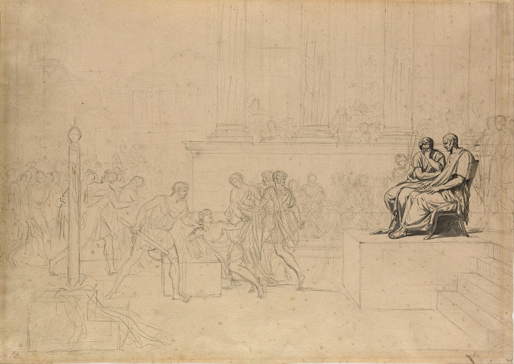 Study for the Execution of the Sons of Brutus