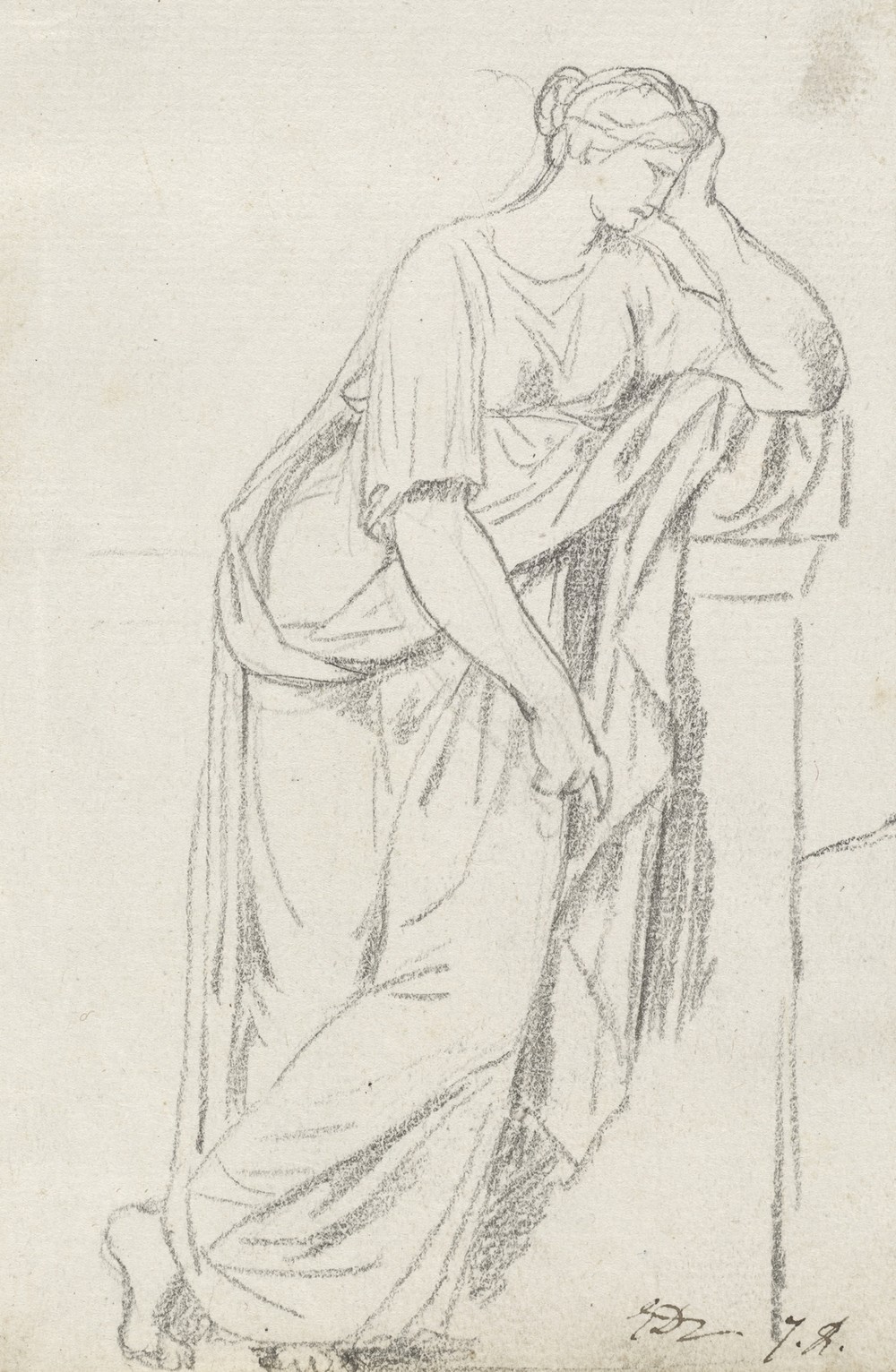 A Muse from the Sarcophagus of the Muses (1775-80)
