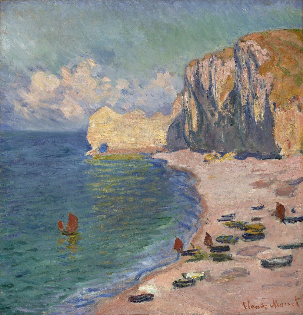 Étretat, The Beach and the Falaise d’Amont