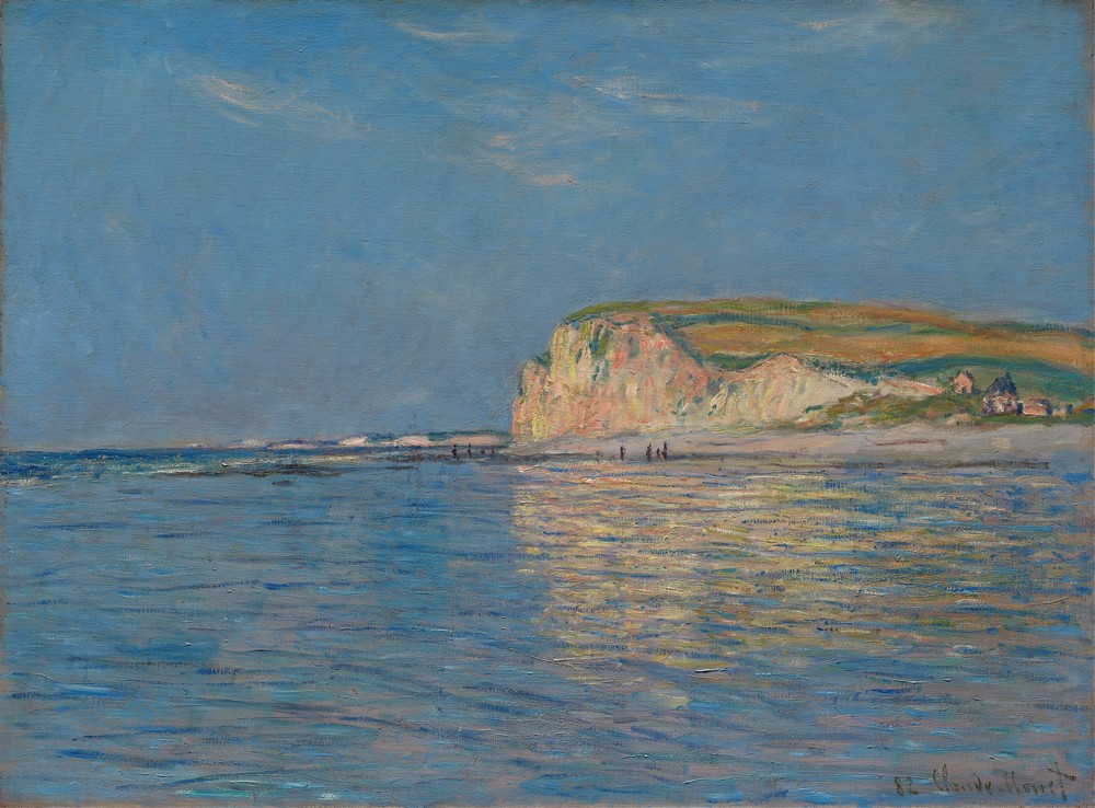 Low Tide at Pourville, near Dieppe, 1882