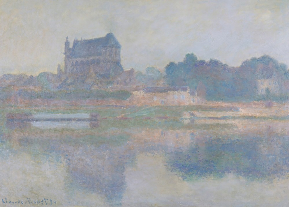 L’église De Vernon, Temps Gris