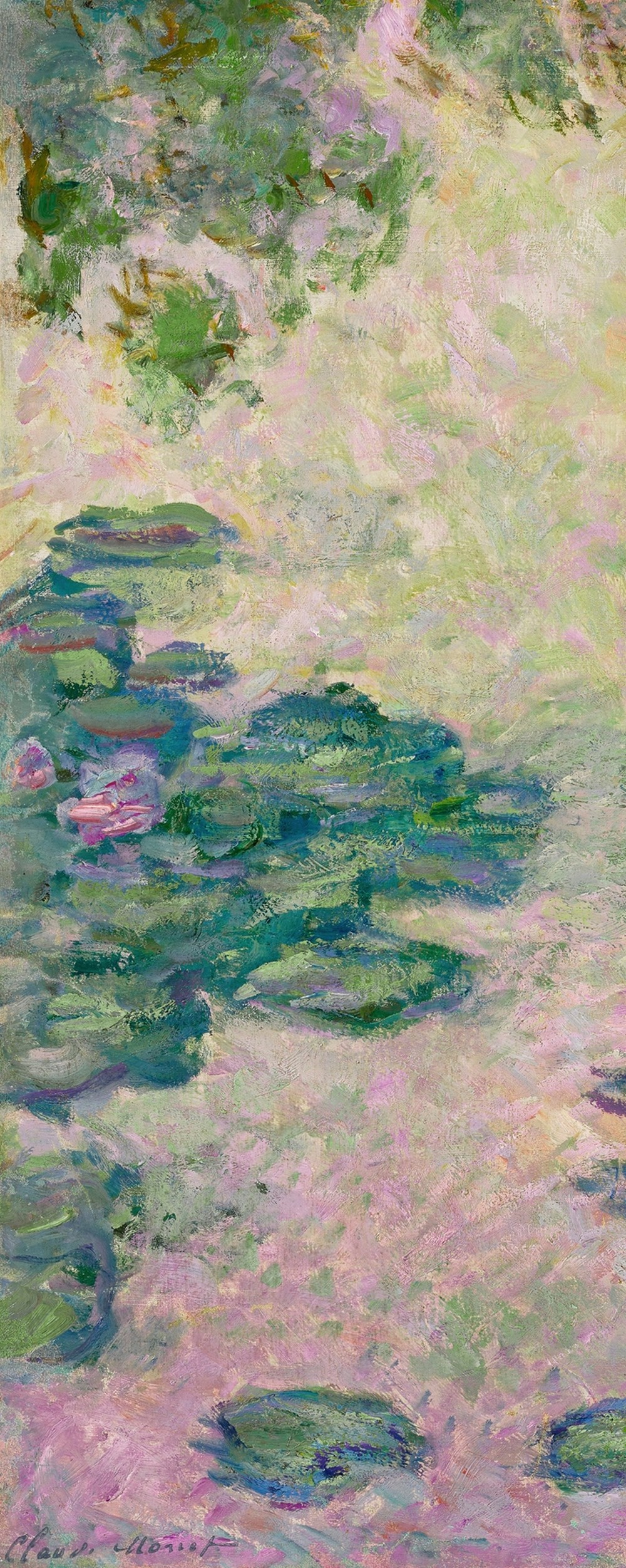 Nymphéas (fragment) (circa 1912)