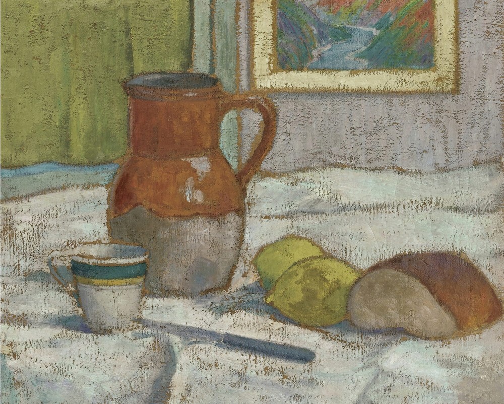 Nature Morte Au Pichet Et À La Tasse (circa 1889)