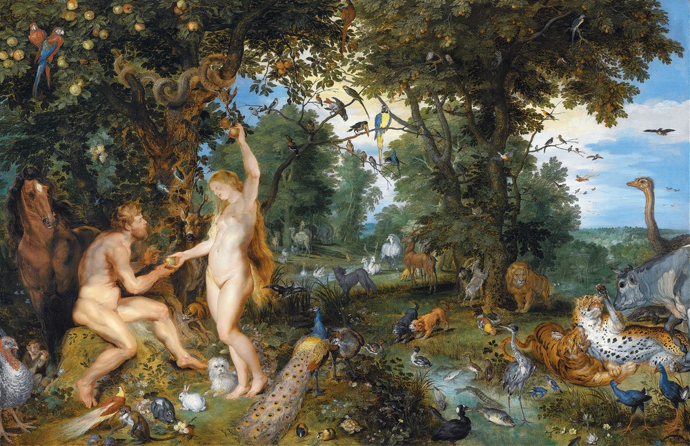 The Garden of Eden with the Fall of Man (c. 1615)