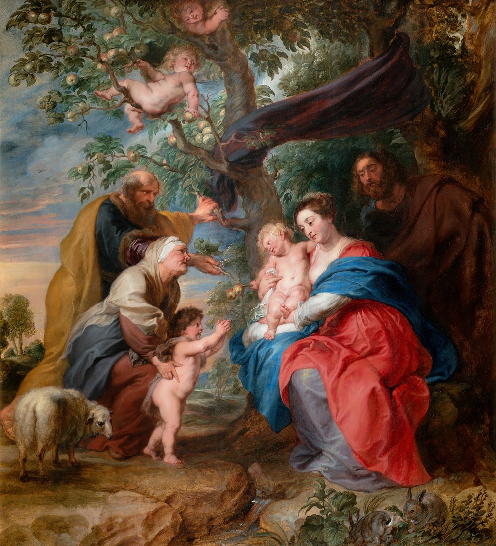 The Holy Family Under An Apple Tree (c. 1632)